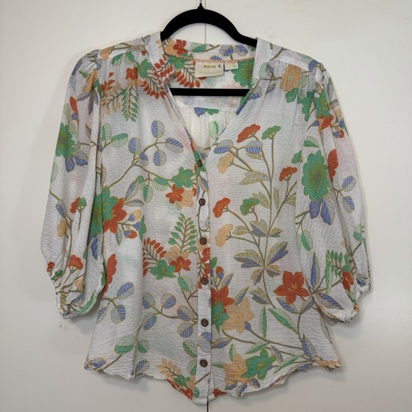 Maeve By Anthropologie Kalapana Blouse - Picture 3 of 7